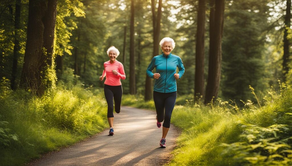 Customized Jogging Plan for Aging Adults