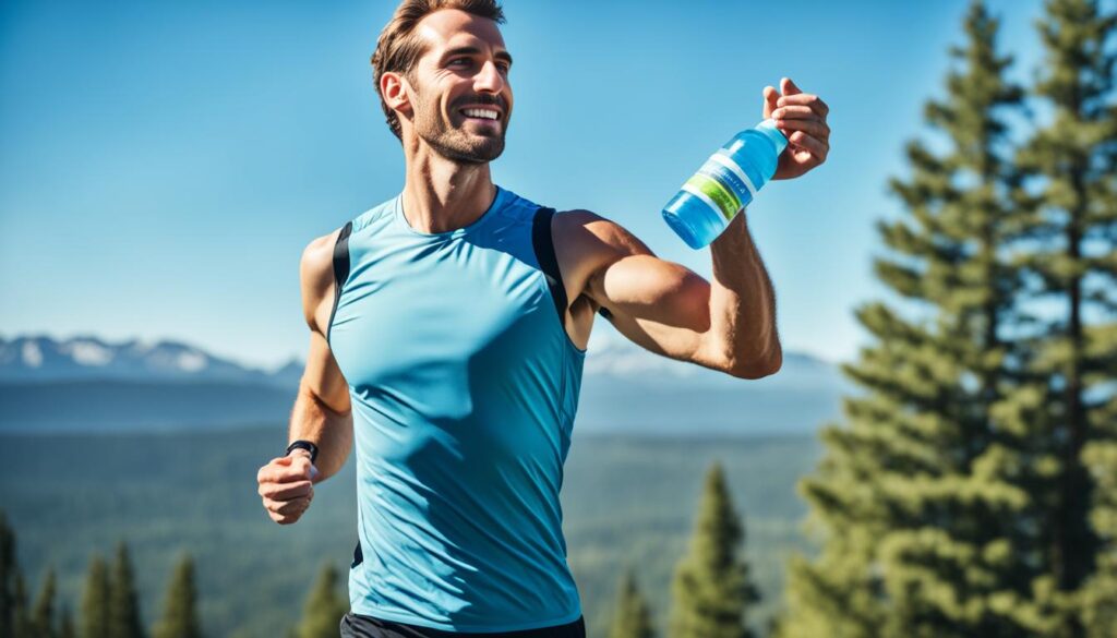 Post-run recovery with electrolyte-rich fluids