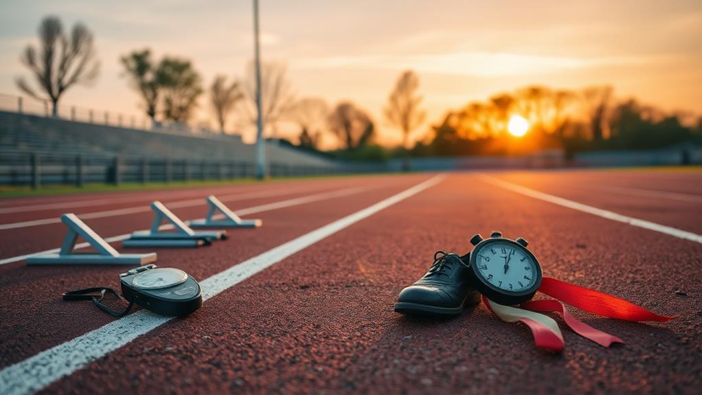 empowered female athletes running