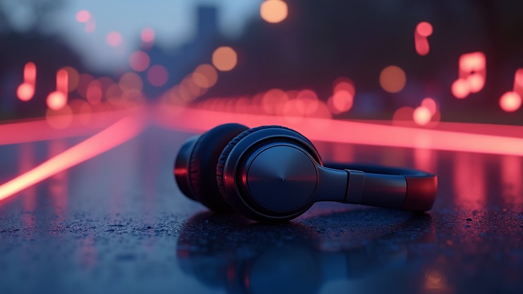 music enhances running experience