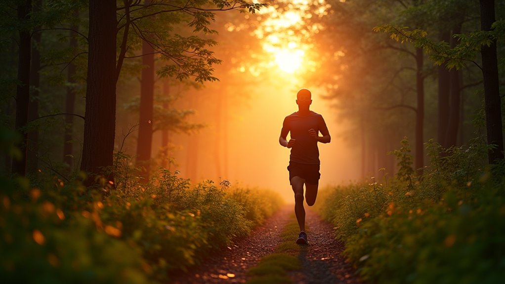 mindful movement through running