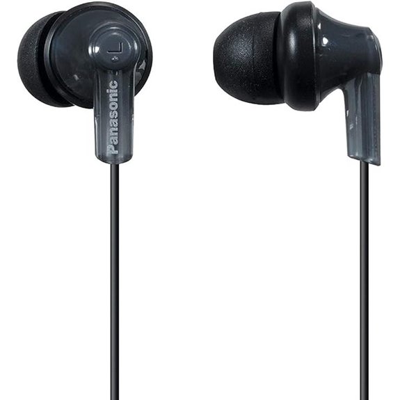 Panasonic ErgoFit Wired Earbuds with Custom Earpieces