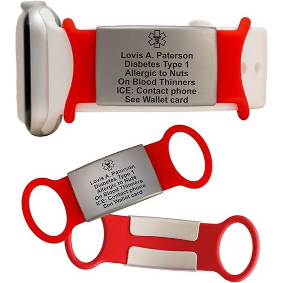 MIA·MIA Custom Watch Alert ID Tag for Safety