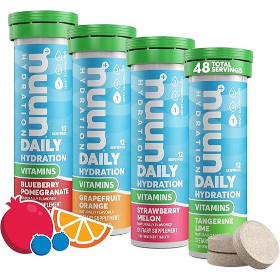 Nuun Electrolyte Tablets with Vitamins 4-Pack