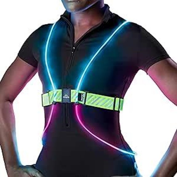 Tracer2 Multicolor Light Up Reflective Running Vest