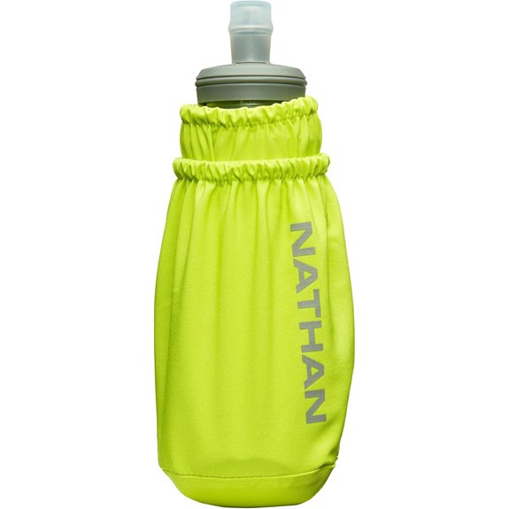 Nathan - Pinnacle 14oz Soft Flask Finish Lime/Reflective Silver OSFM