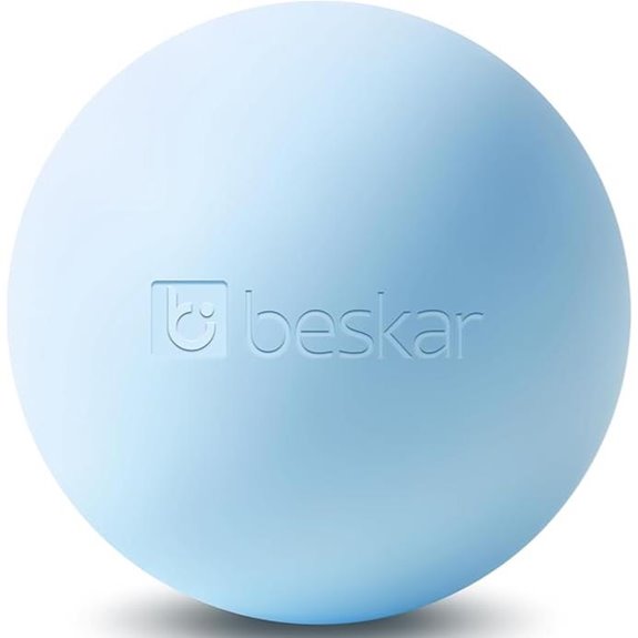 Massage Lacrosse Balls for Myofascial Release Therapy (Blue)