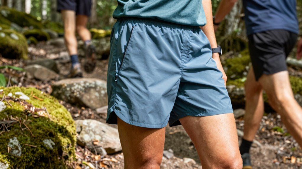 quick dry trail running shorts