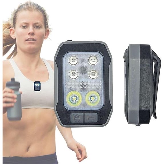 rechargeable led clip on light