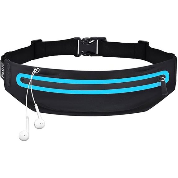 Running Belt Fanny Pack for Running Adjustable Reflective Waist Pack