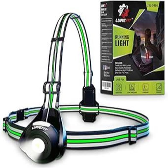 LUMEFIT Reflective Night Running Chest Light Vest