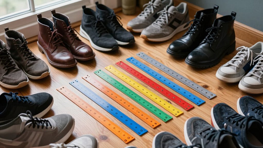 regularly measure your feet