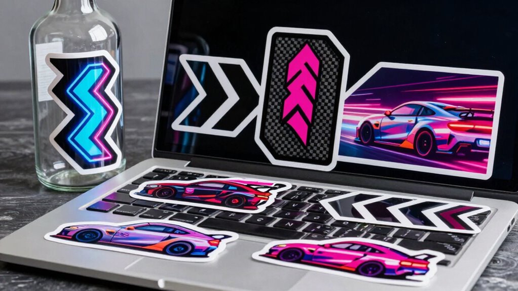 runner sticker packs selection