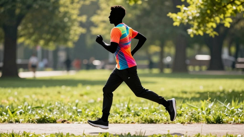 runner themed graphic tees