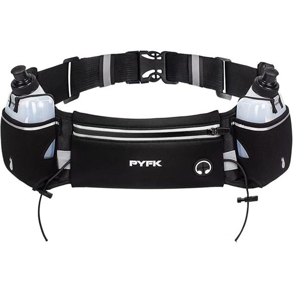 Hydration Running Belt with Water Bottles (Waist Pack)
