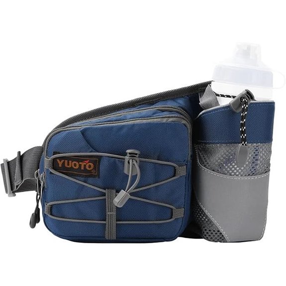 Waist Pack with Water Bottle Holder for Running