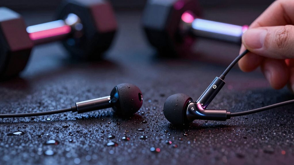 top wired sport earphones