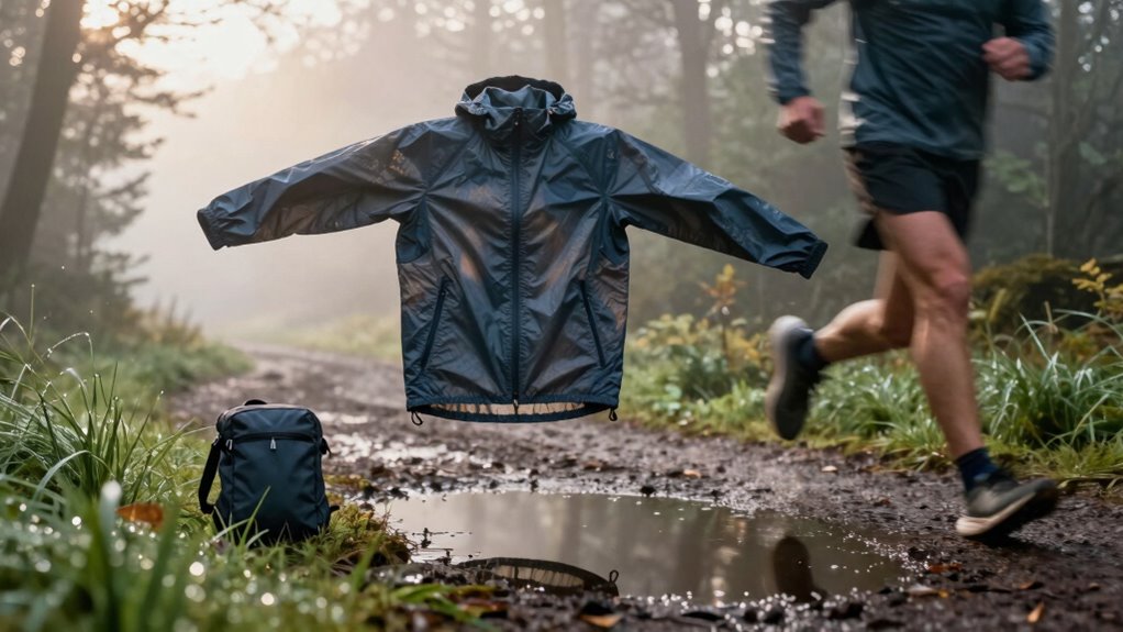 ultra light running wind shell