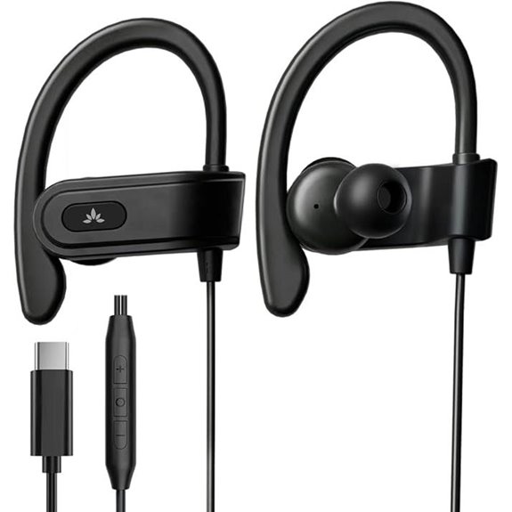 Avantree C171 USB-C Earbuds with Mic and Volume Controls