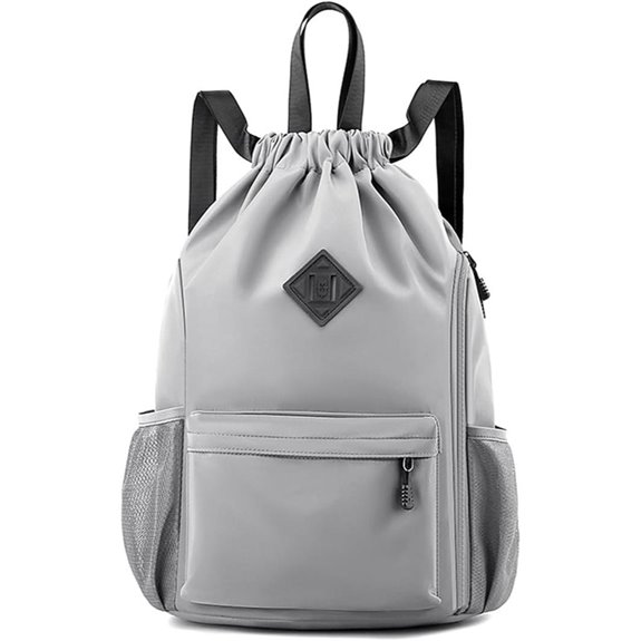 Valleycomfy Waterproof Gym Backpack with Side Pocket