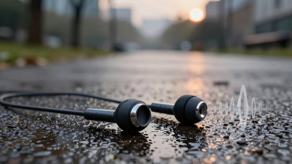 wired jogging earphones review