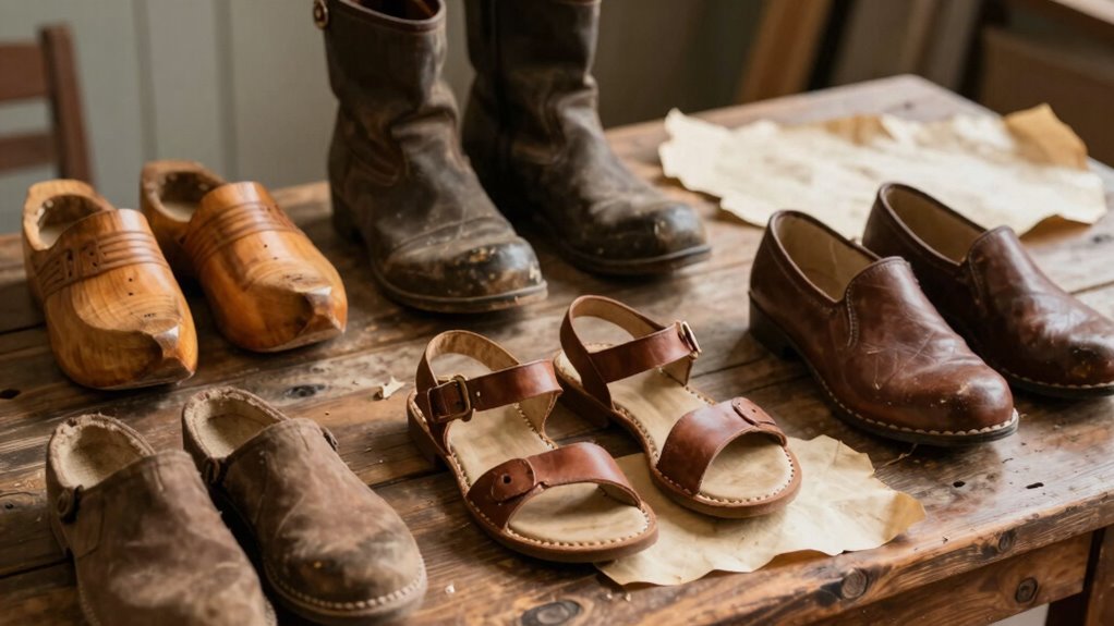 evolution of early footwear
