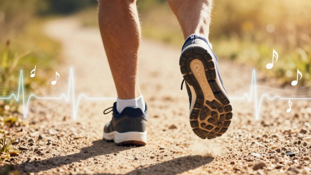 music enhances running performance
